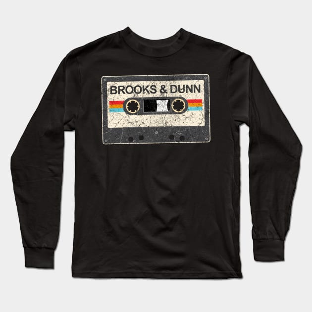 Brooks & Dunn Long Sleeve T-Shirt by kurniamarga.artisticcolorful